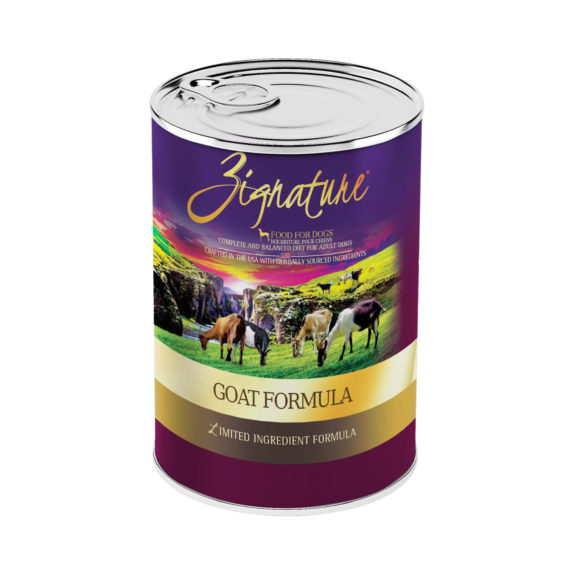 Zignature Goat Formula Wet Dog Food