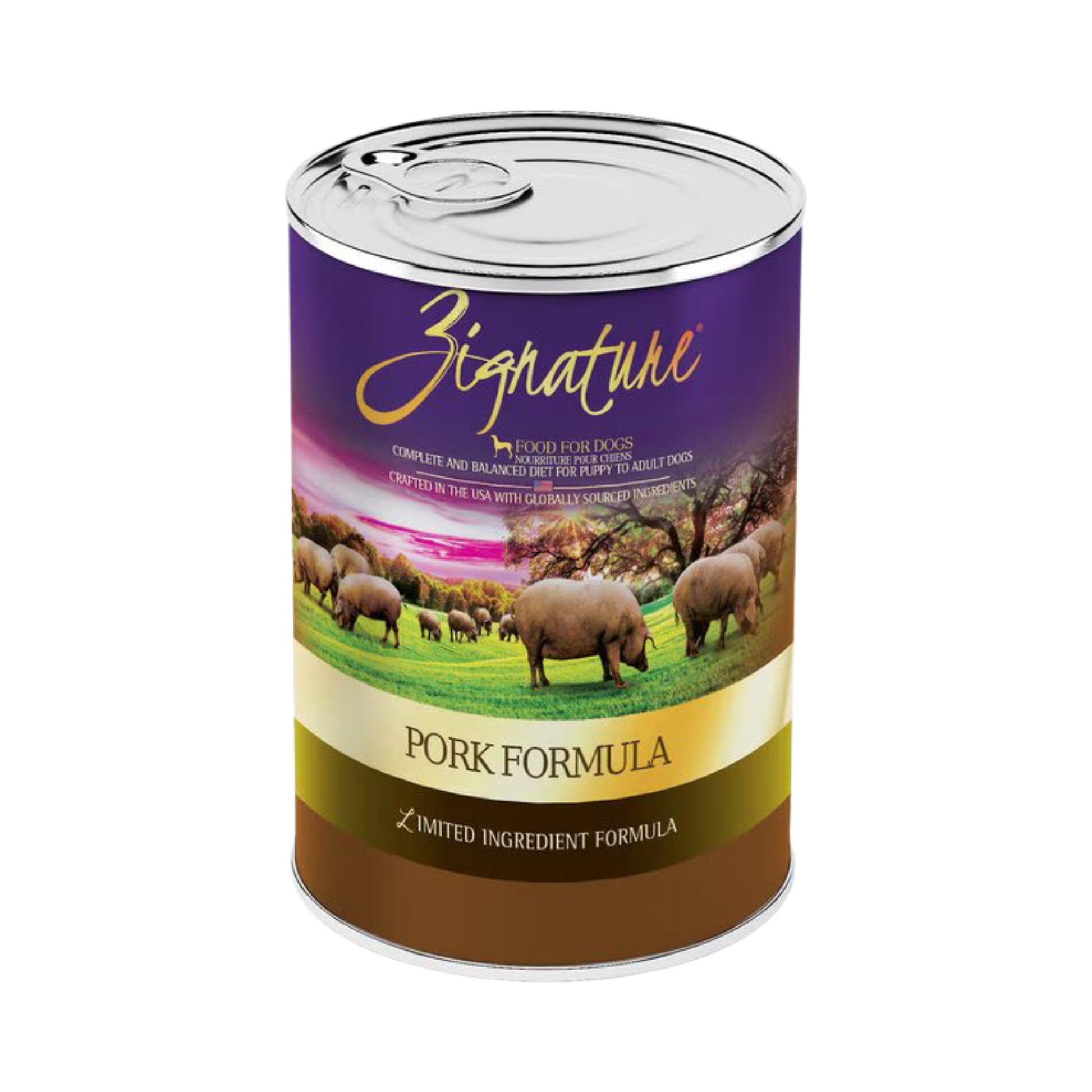 Zignature Pork Formula Wet Dog Food