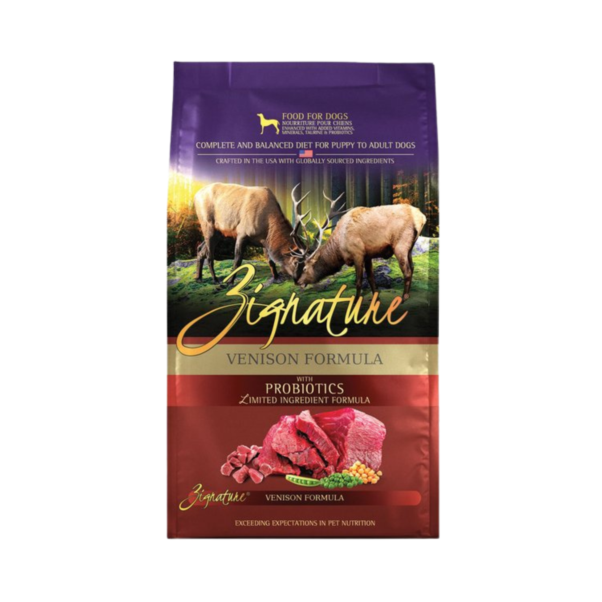 Zignature Venison Formula Dog Food