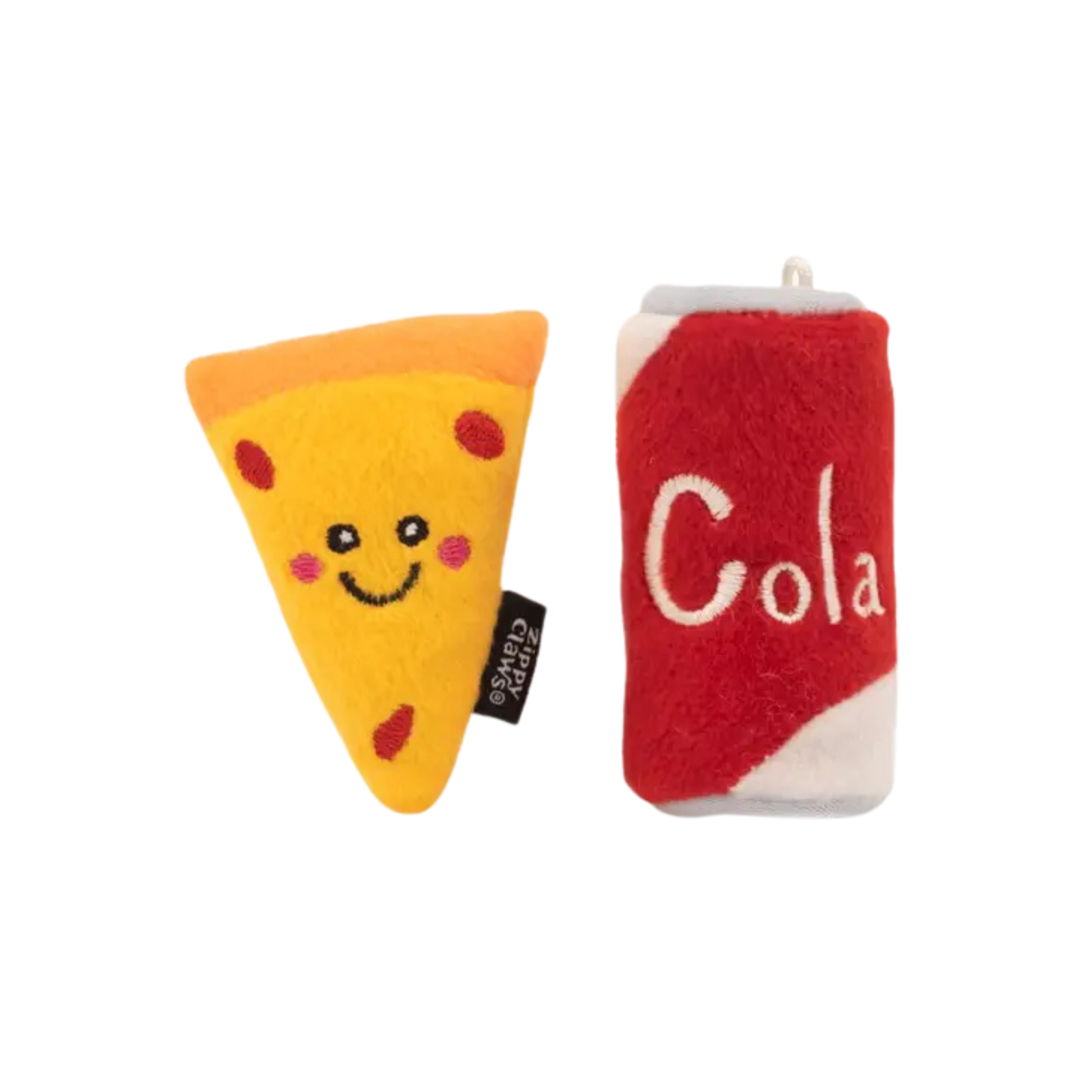 Zippy Claws Nomnomz Pizza and Cola Cat Toy