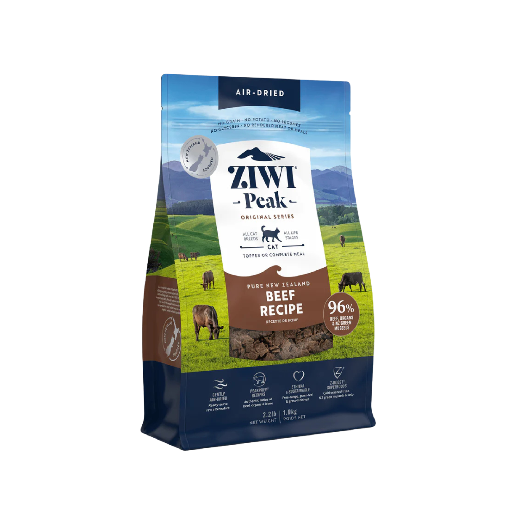 Ziwi Peak Air-Dried Beef Recipe Cat Food