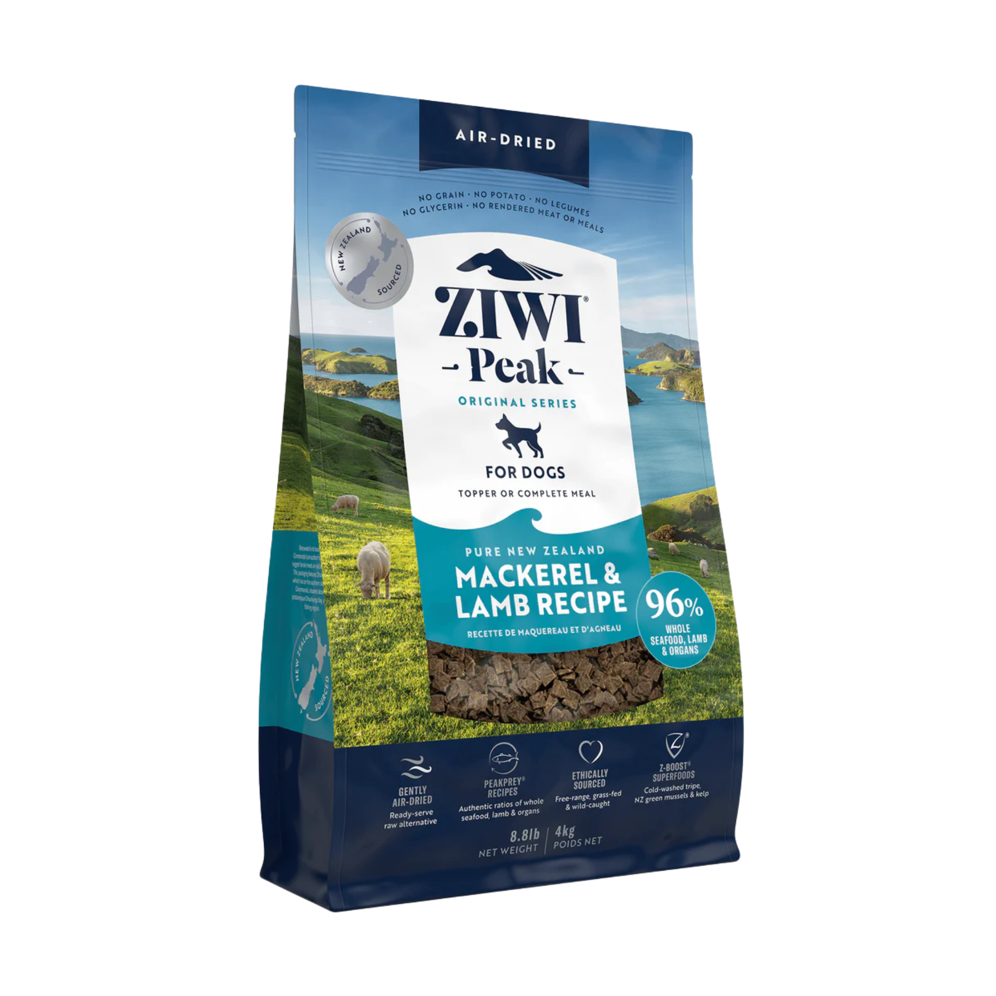 Ziwi Peak Air-Dried Lamb & Mackerel Recipe Dog Food