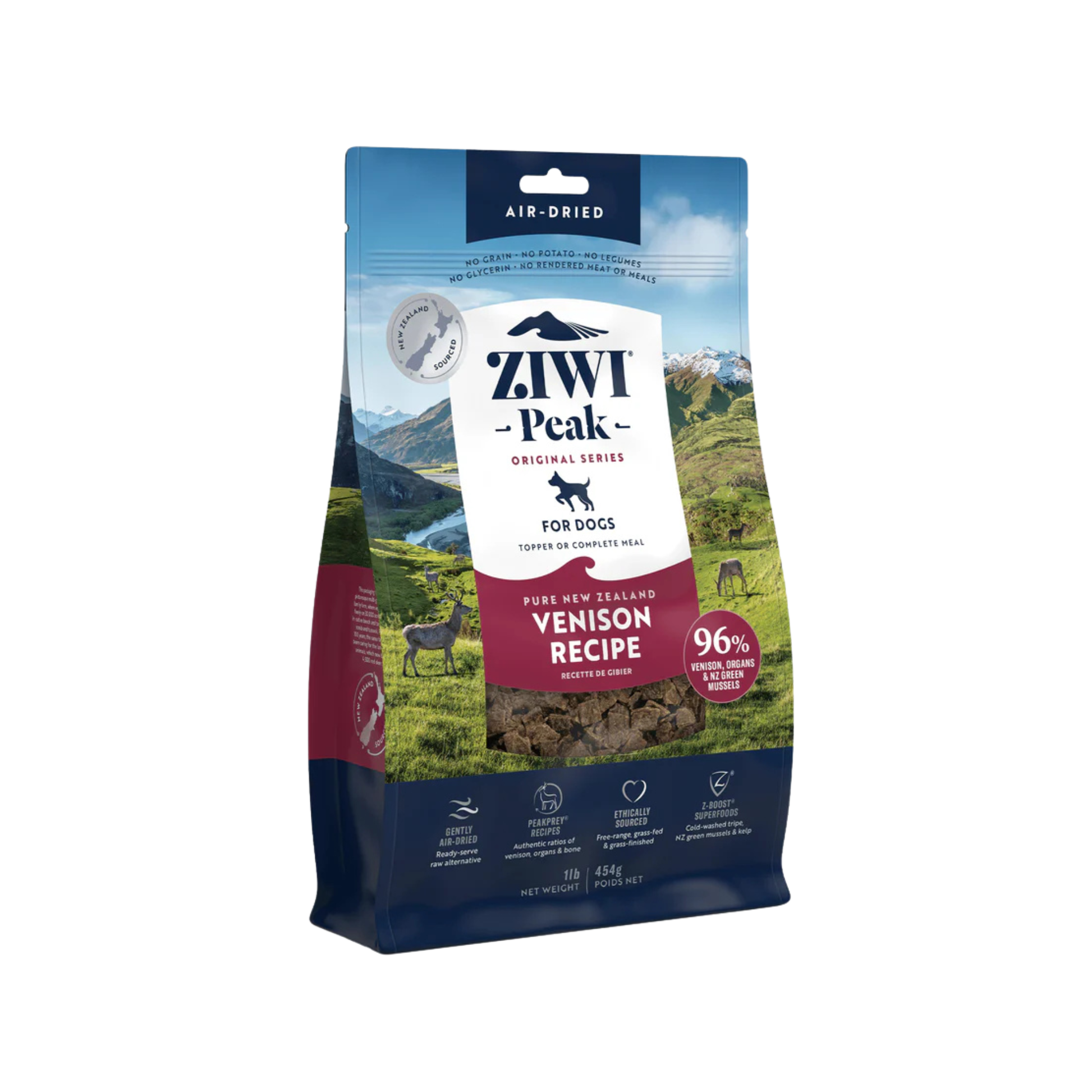 Ziwi Peak Air-Dried Venison Recipe Dog Food