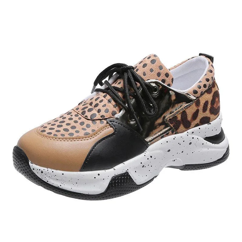 Women's Lace Up Sneakers Walking Running Sports Shoes