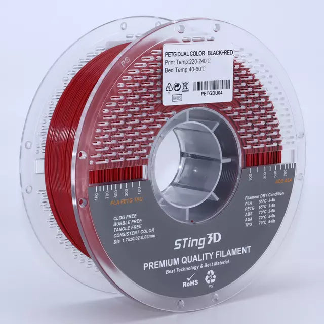 Sting3D ST PLA Hyper Filament 1.75mm. 1Kg
