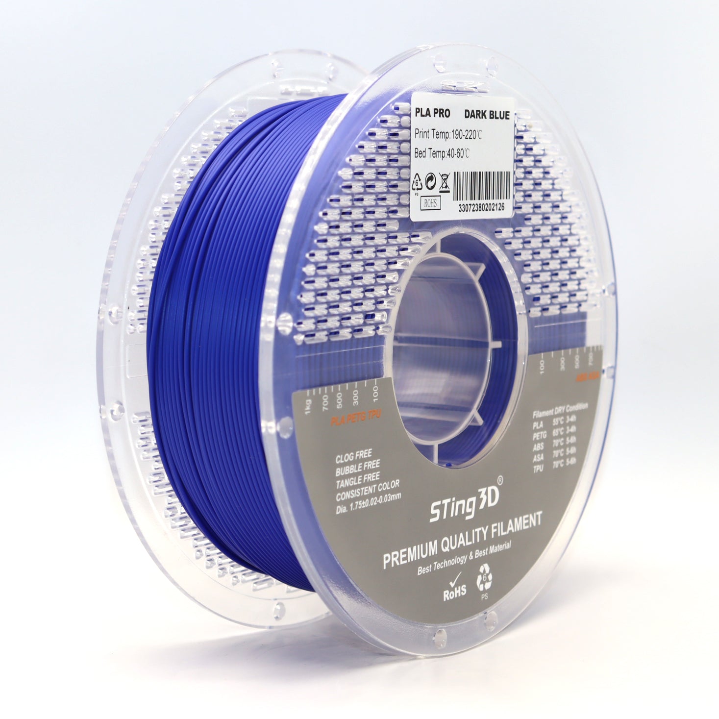 Sting3d 1.75mm PLA+ Filament