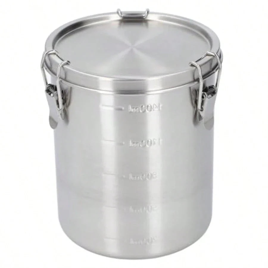 3-Piece Airtight Pet Treat Container Set – Rustic Plastic Storage Jars for Dog & Cat Snacks