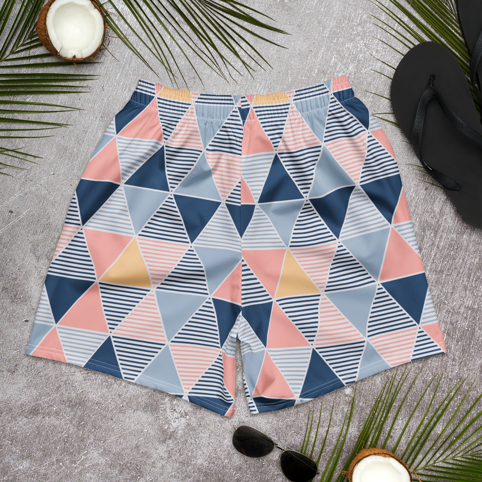 All-Over Print Unisex Athletic Long Shorts