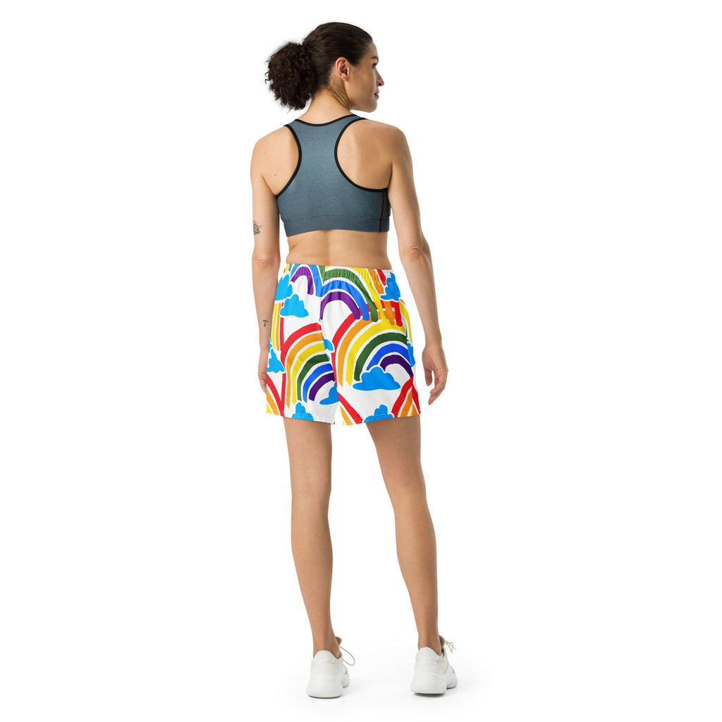 All-Over Print Unisex Athletic Long Shorts