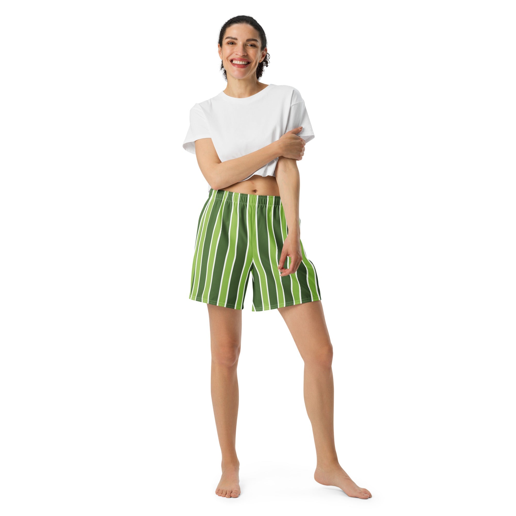 All-Over Print Unisex Athletic Long Shorts