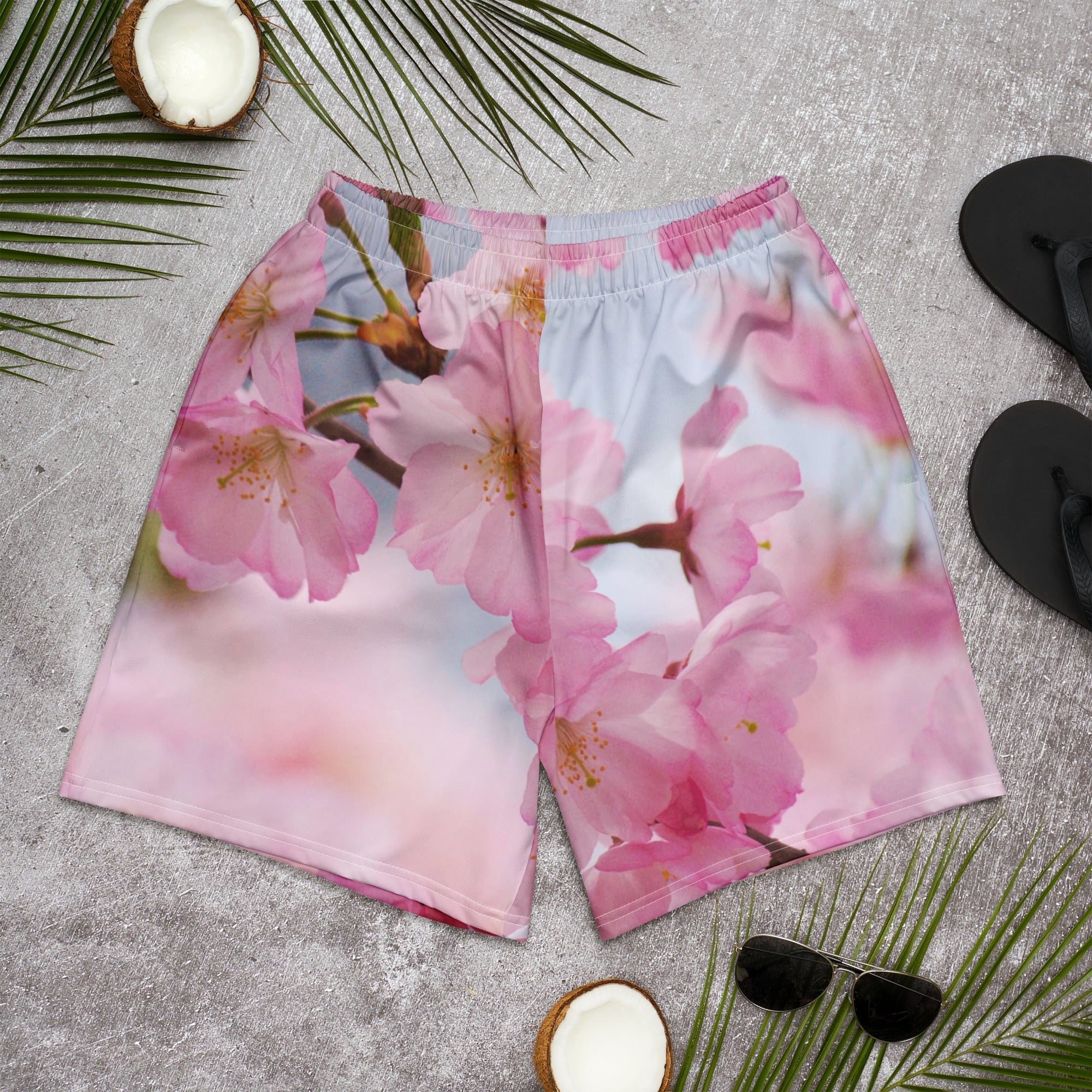 All-Over Print Unisex Athletic Long Shorts