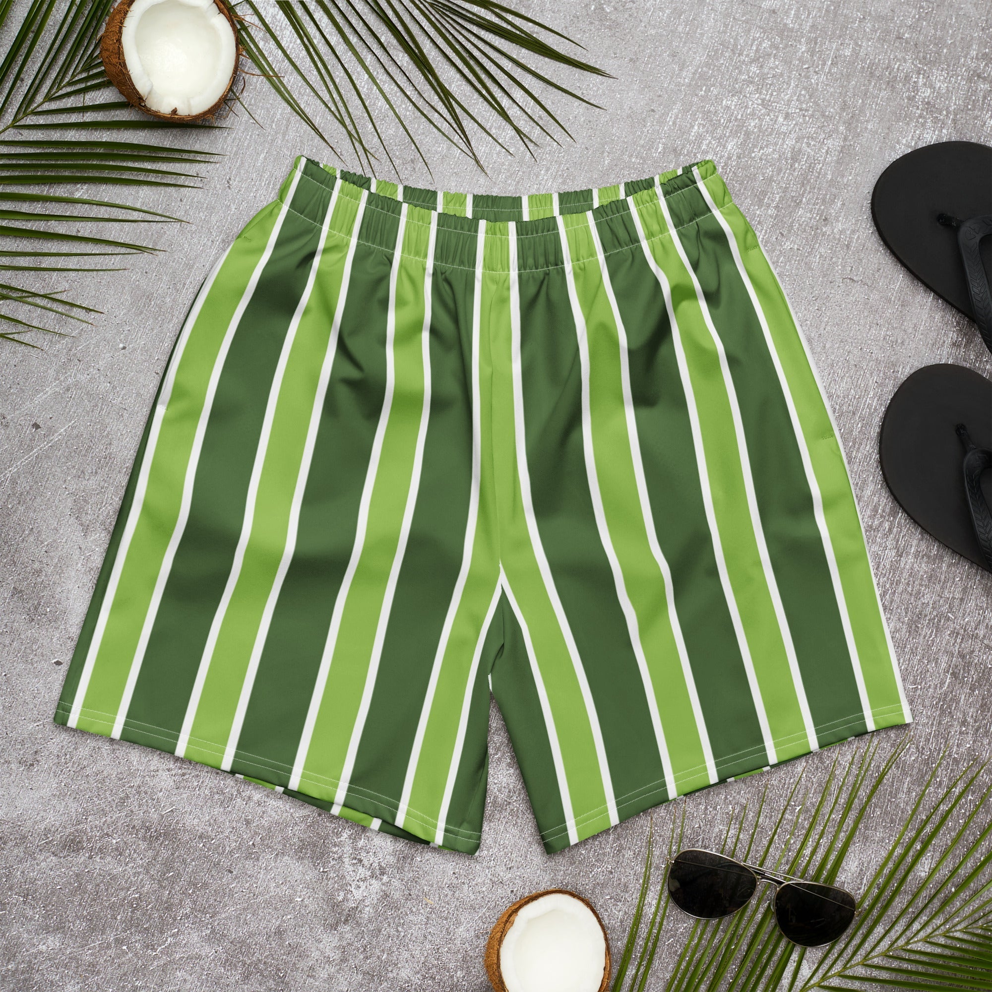 All-Over Print Unisex Athletic Long Shorts
