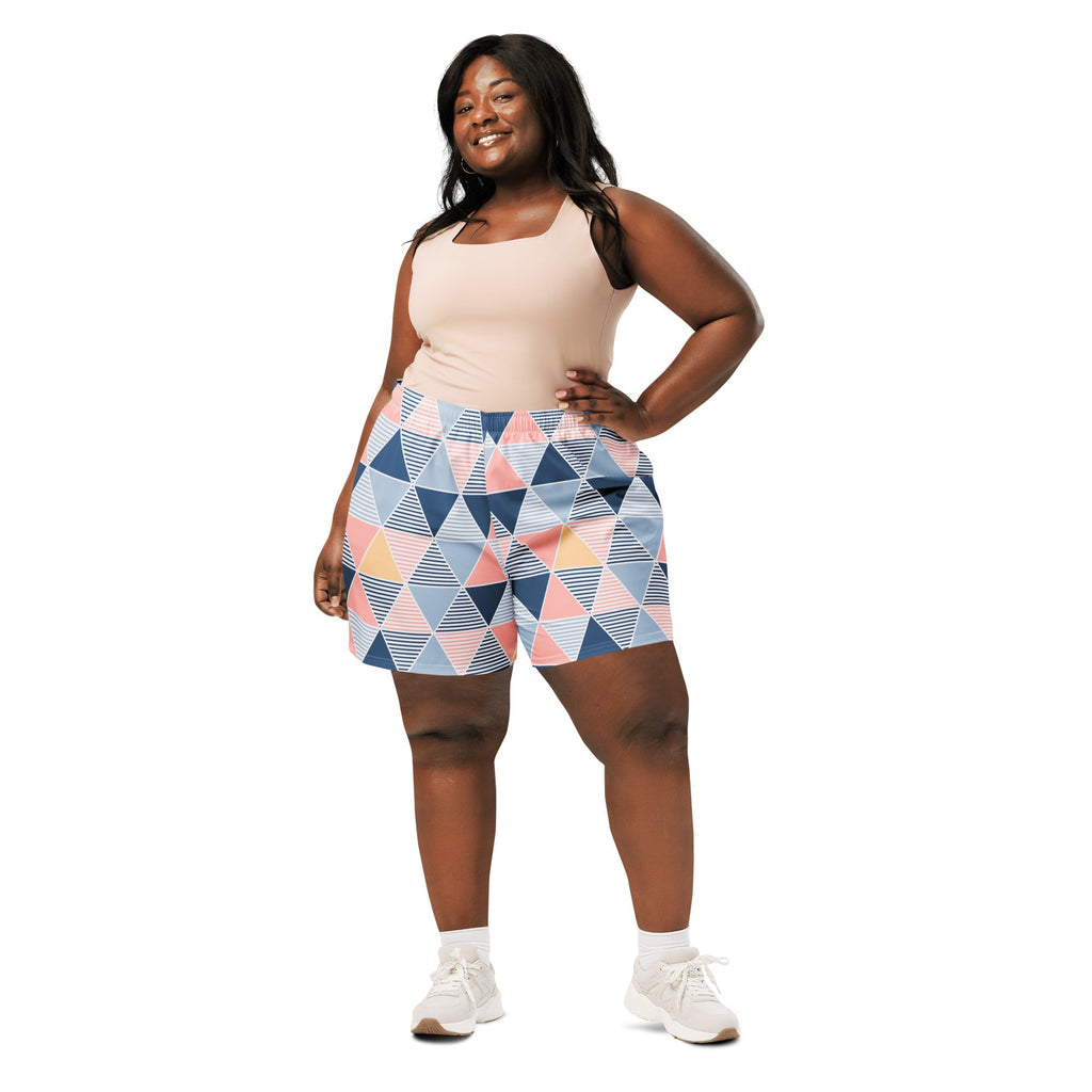 All-Over Print Unisex Athletic Long Shorts