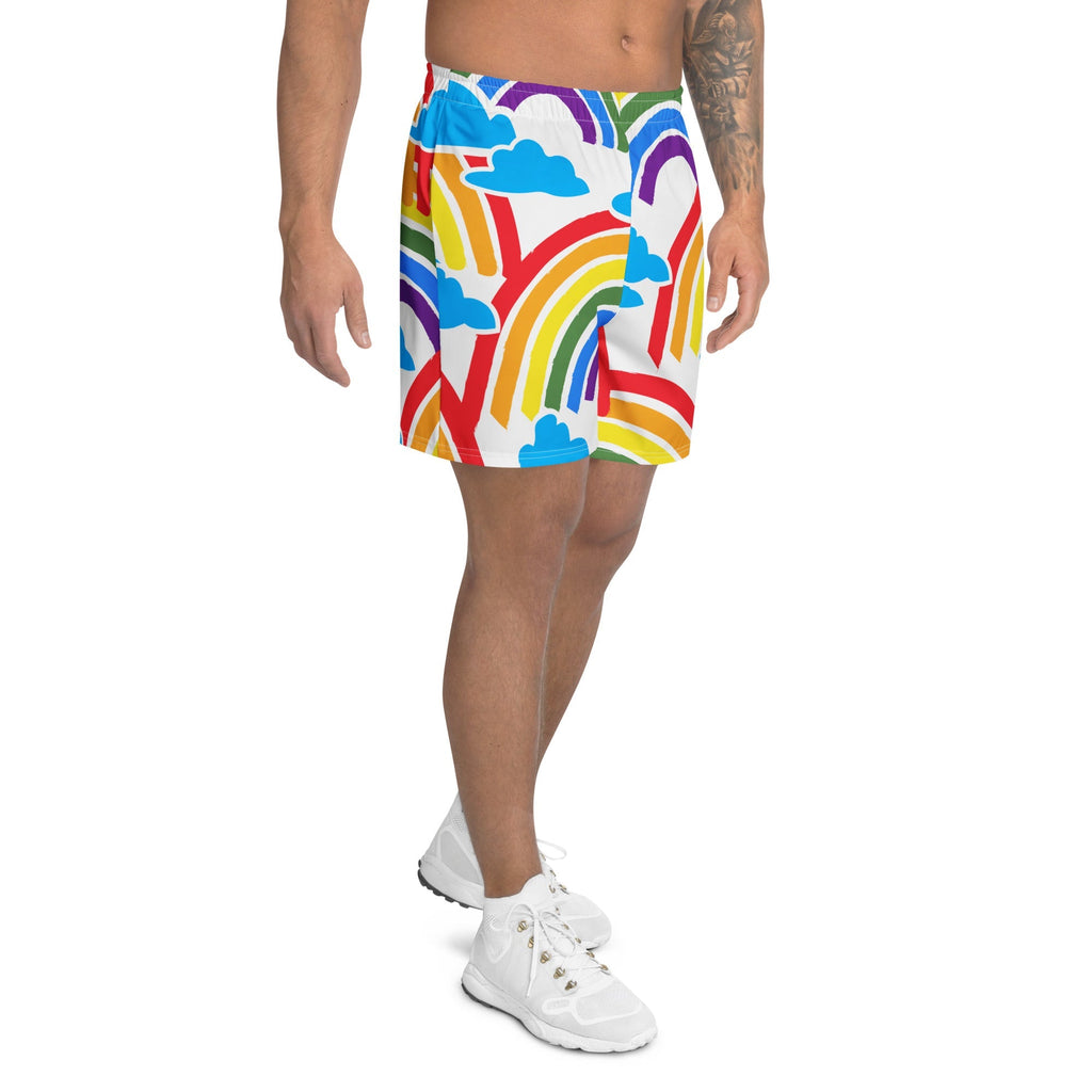 All-Over Print Unisex Athletic Long Shorts