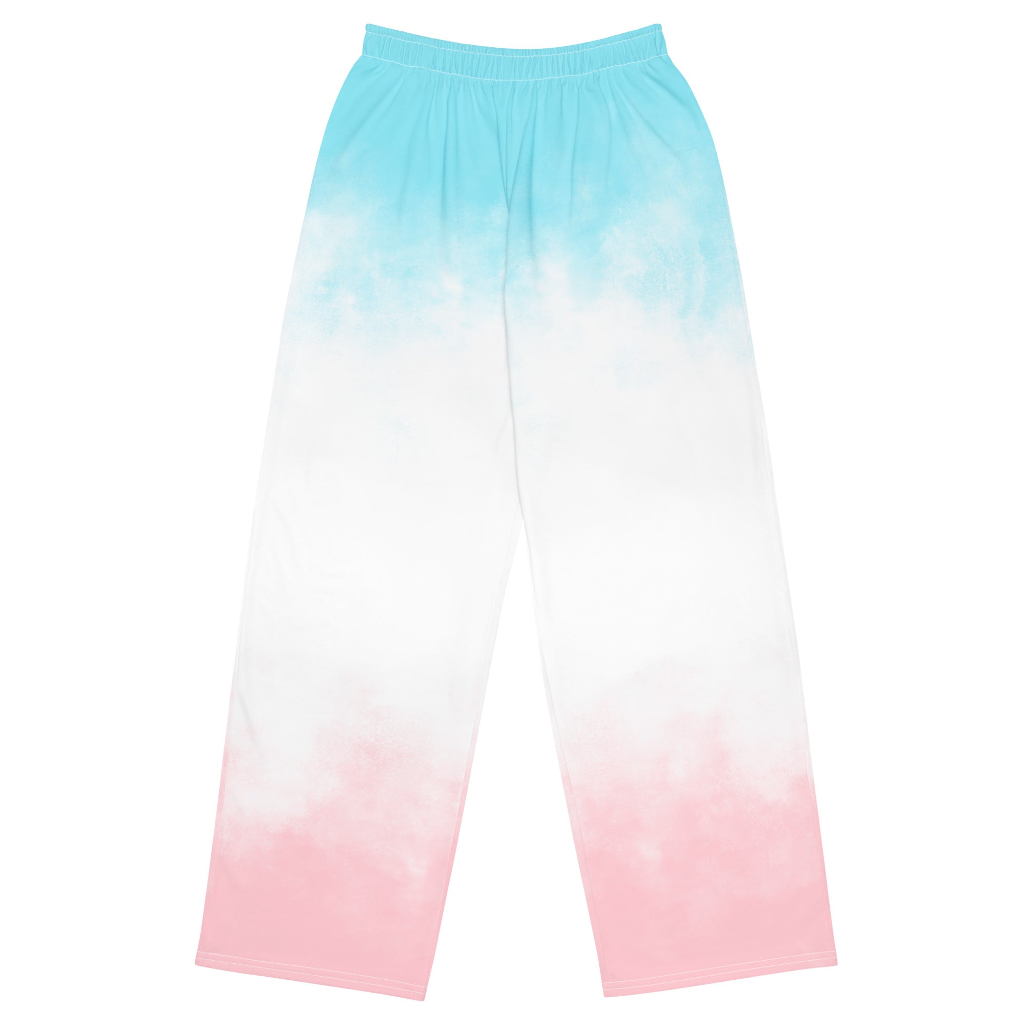 All-over print unisex wide-leg pants