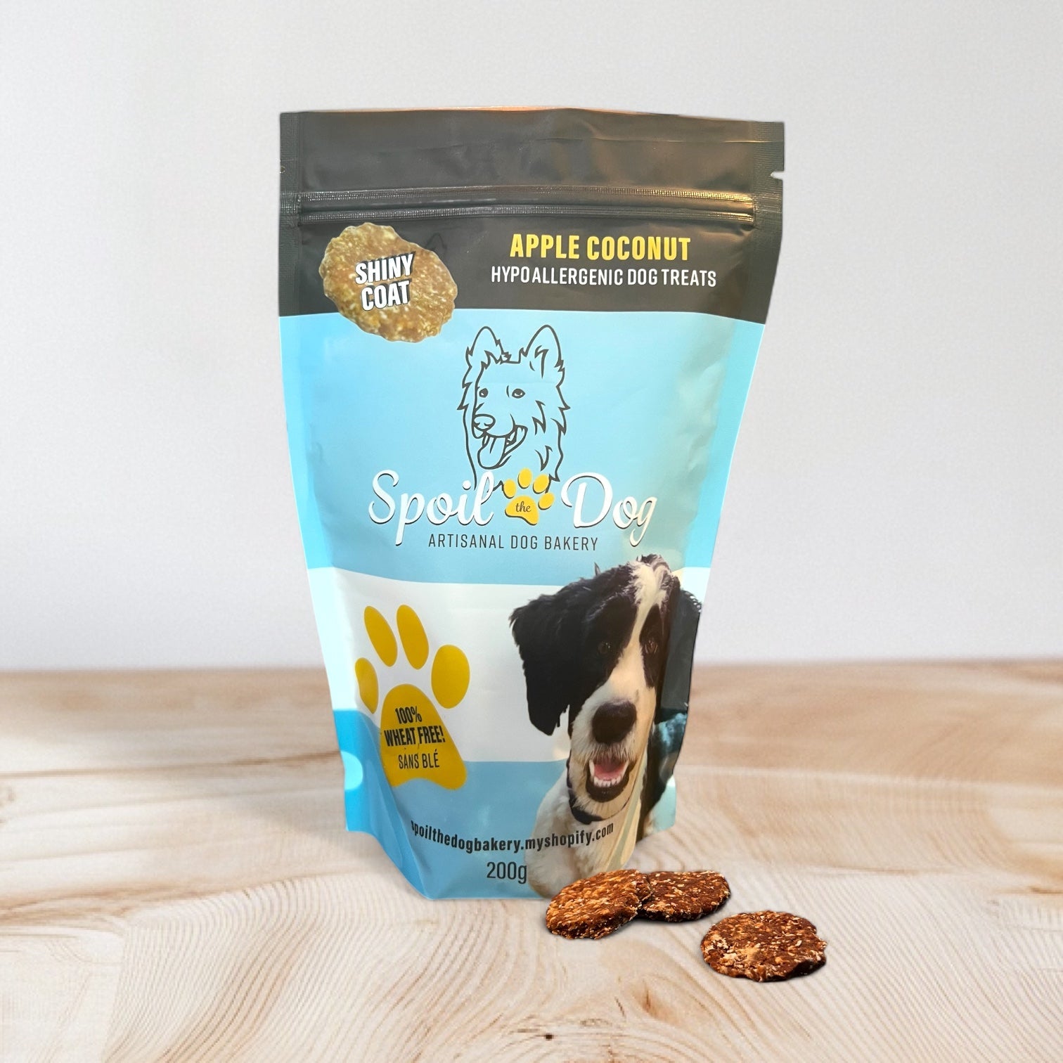 Classic Dog Treat Biscuits Pack, Wheat-Free - Apple Coconut