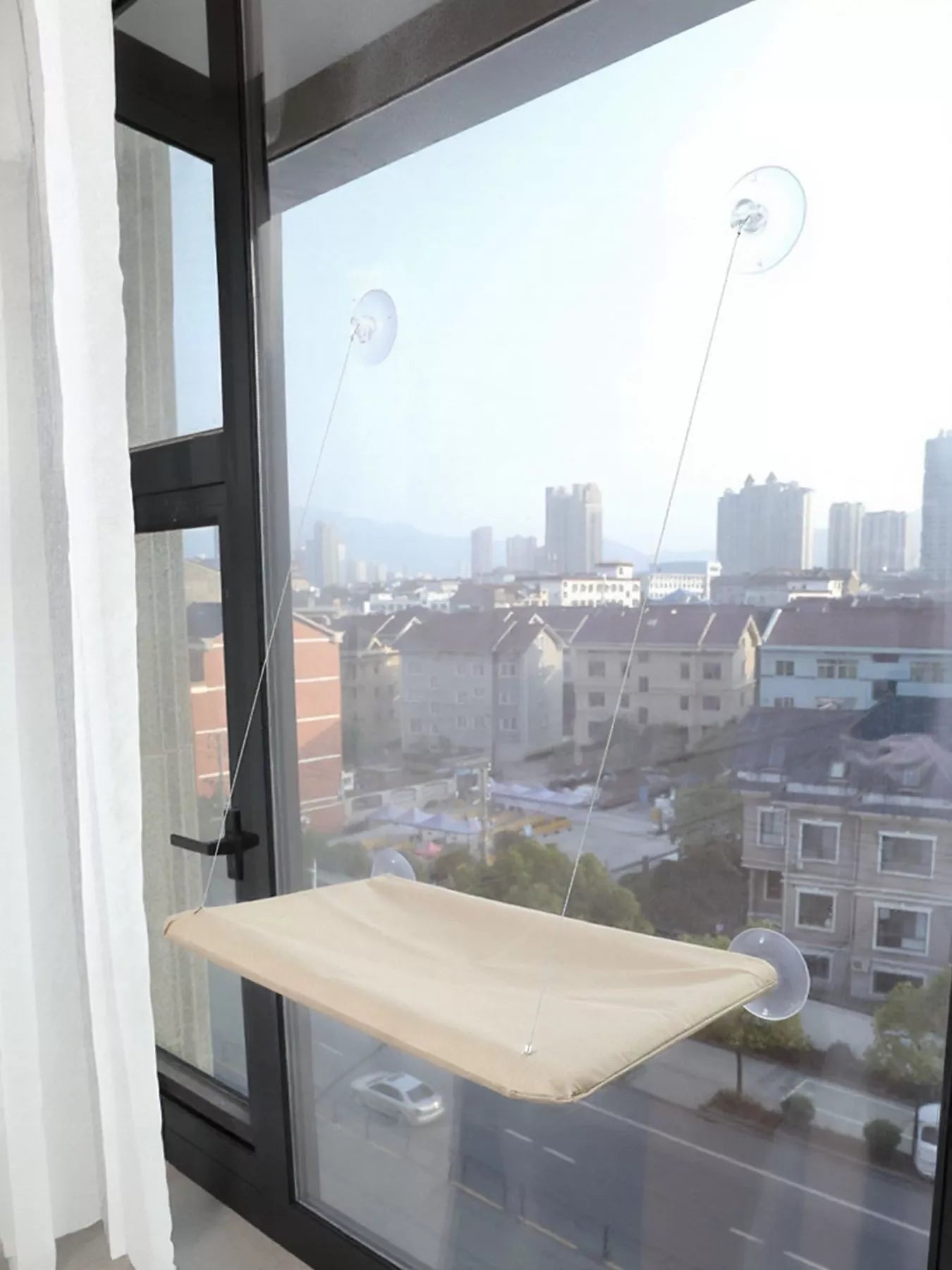 Window Perch Cat Hammock with Suction Cups