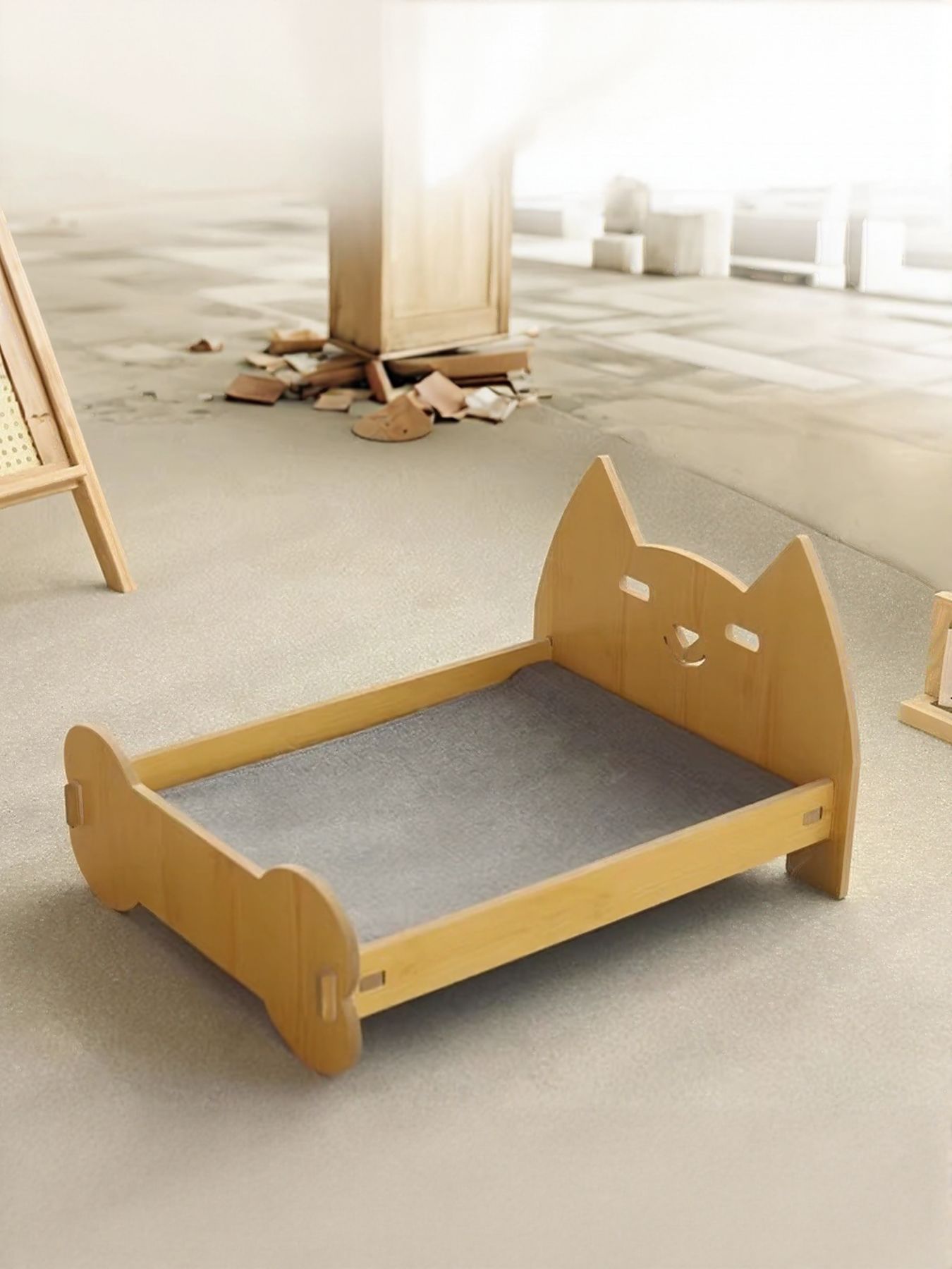 Wooden Pet Bed