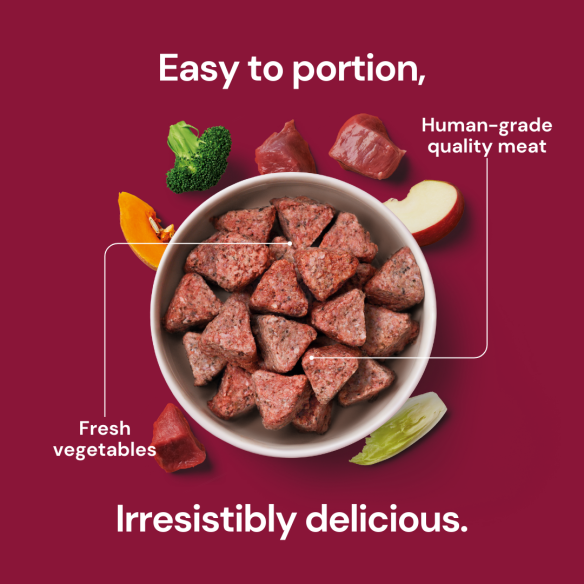 Raw Beef Nuggets 1kg