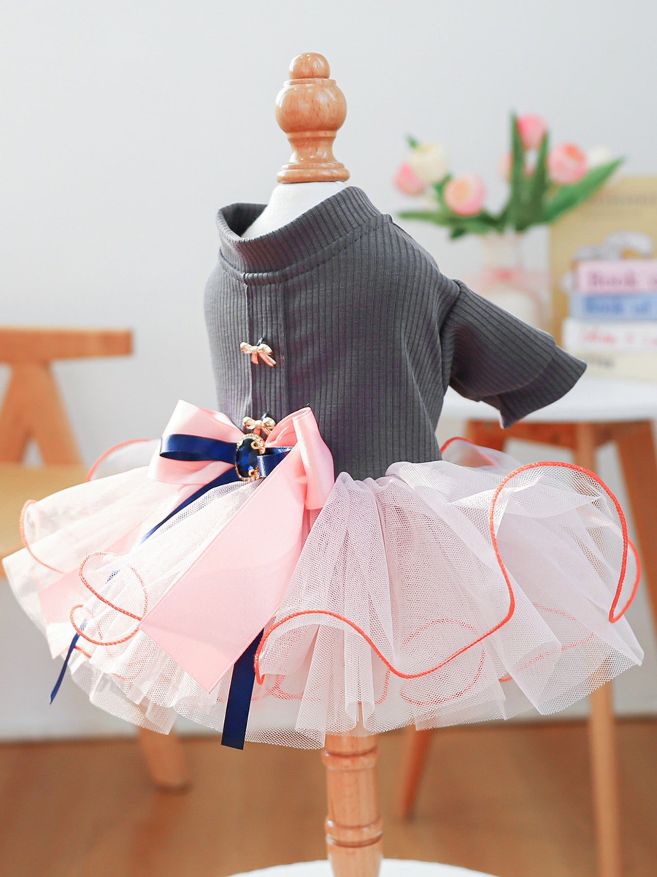 Bow Tutu Pet Dress
