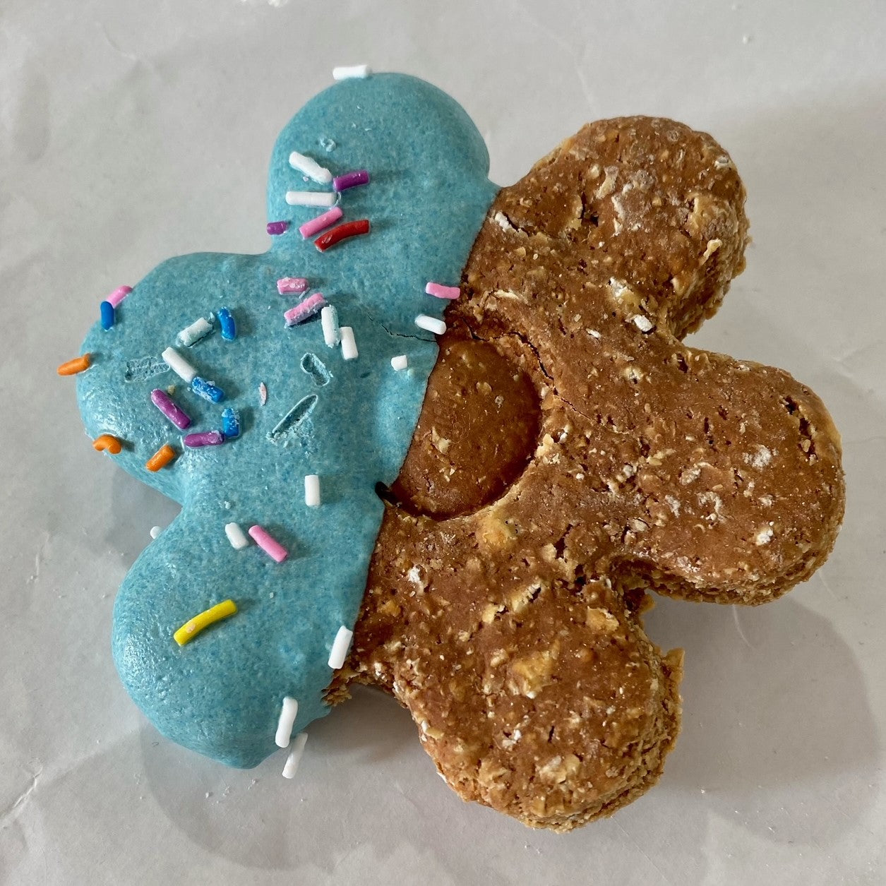 Spring Flower Dog Treat - Peanut Butter
