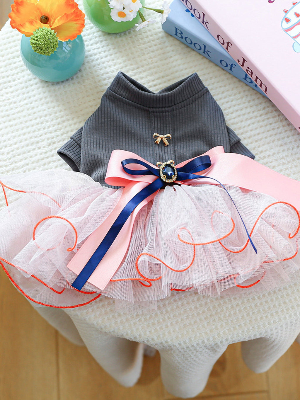 Bow Tutu Pet Dress