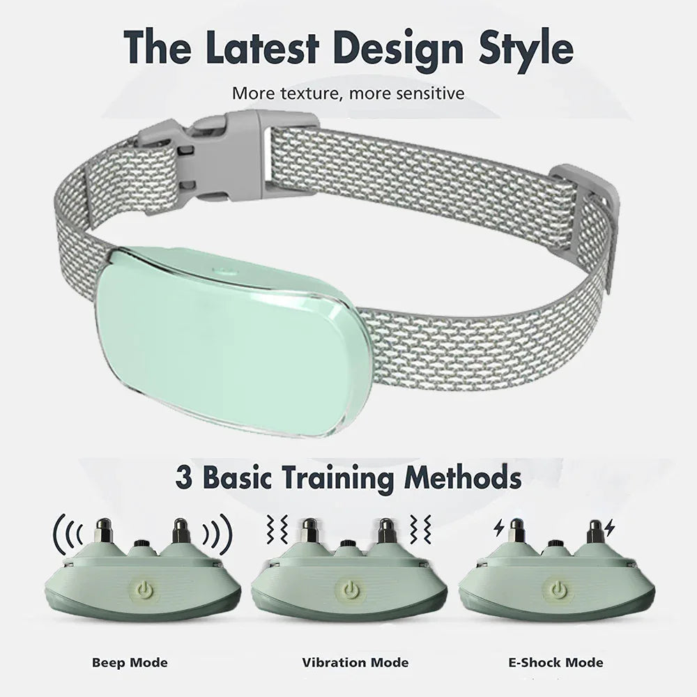 Safe Smart Dog Bark Stopper Training Pet Electric Collar