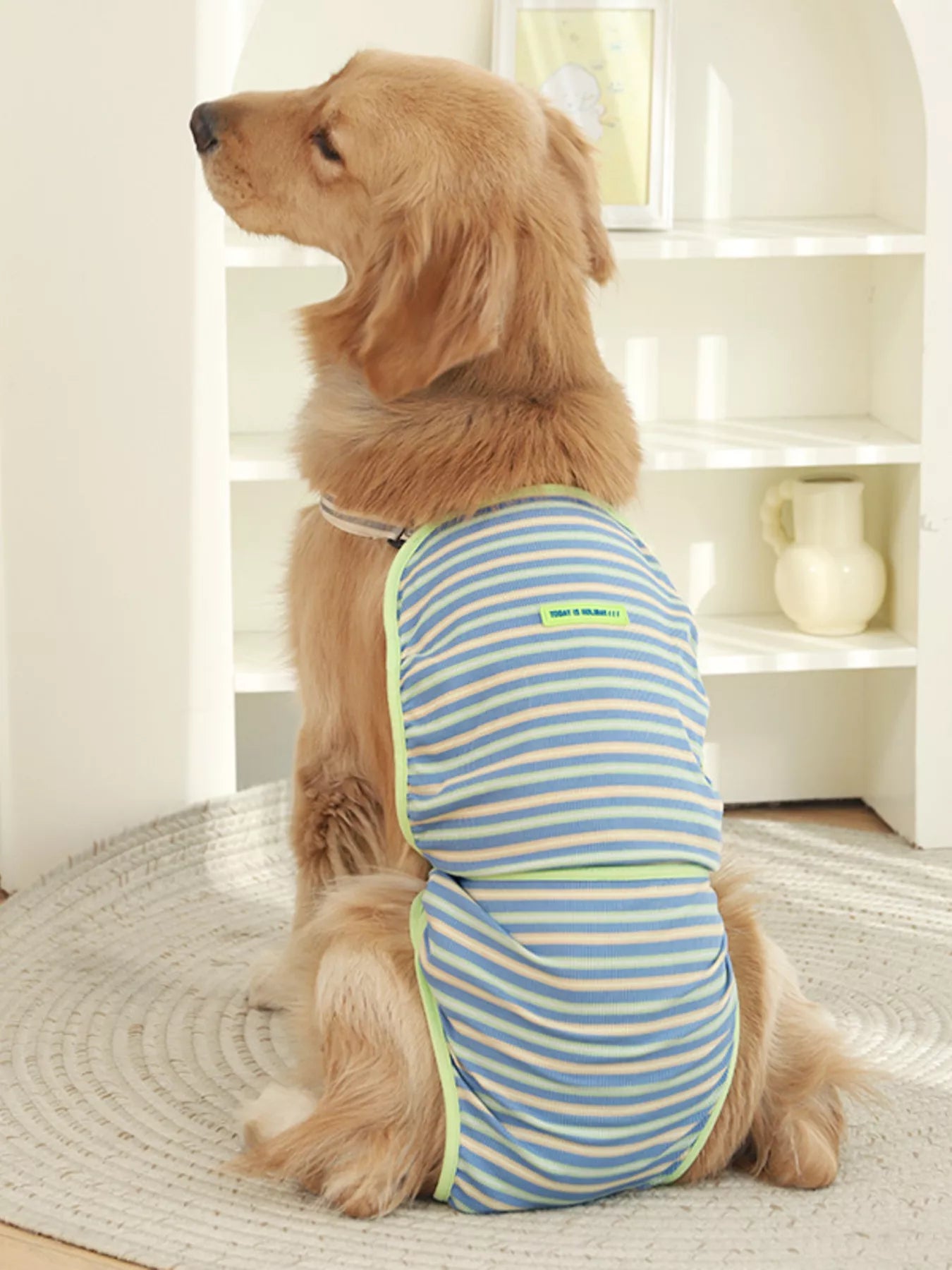 Striped Physiological Pet Functional Clothing