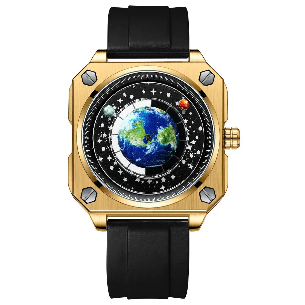 Men's Quartz Watch Creative Big Dial