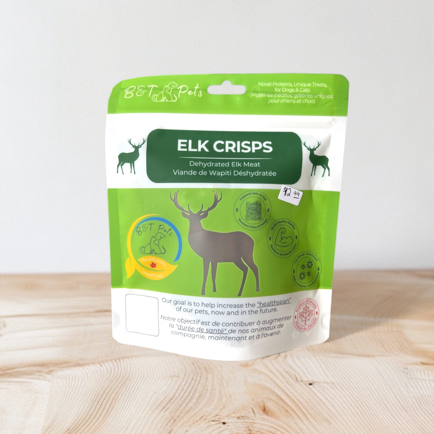 Elk Crisps - B & T Pets