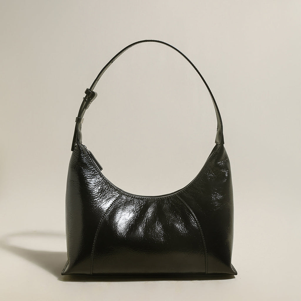 Emmanuelle Leather Shoulder Bag