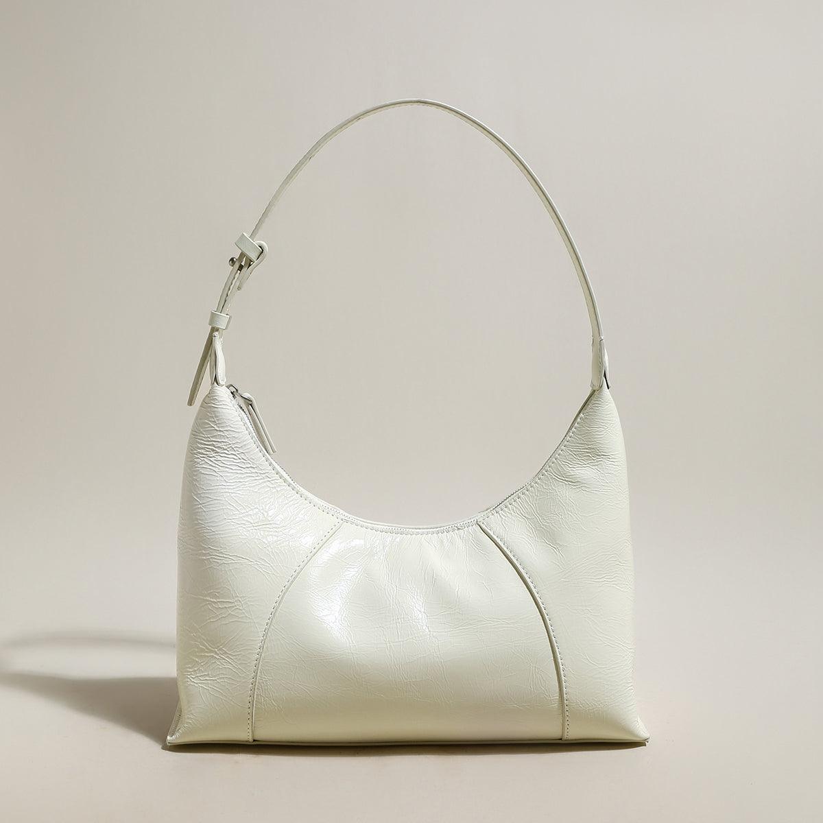 Emmanuelle Leather Shoulder Bag