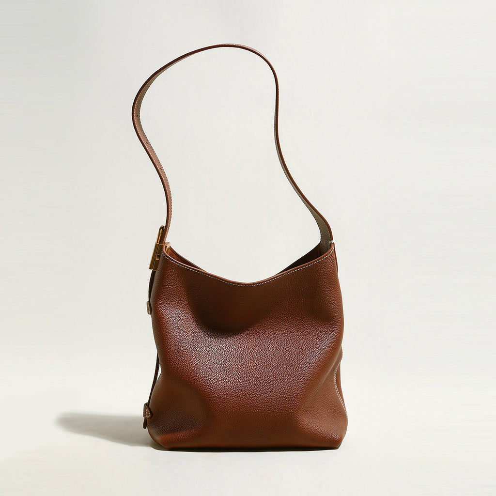 Essential Leather Bucket Bag