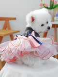 Bow Tutu Pet Dress