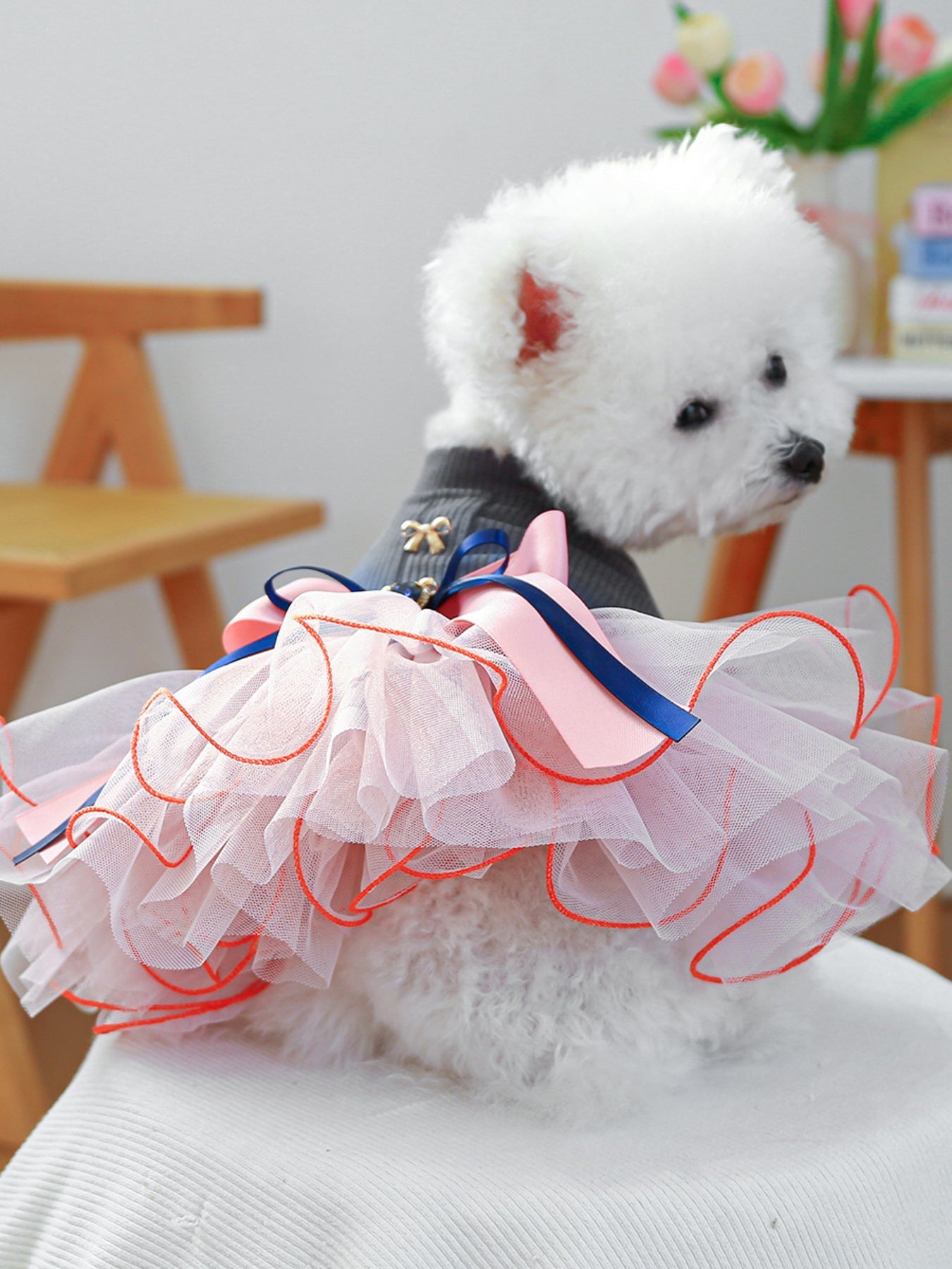 Bow Tutu Pet Dress
