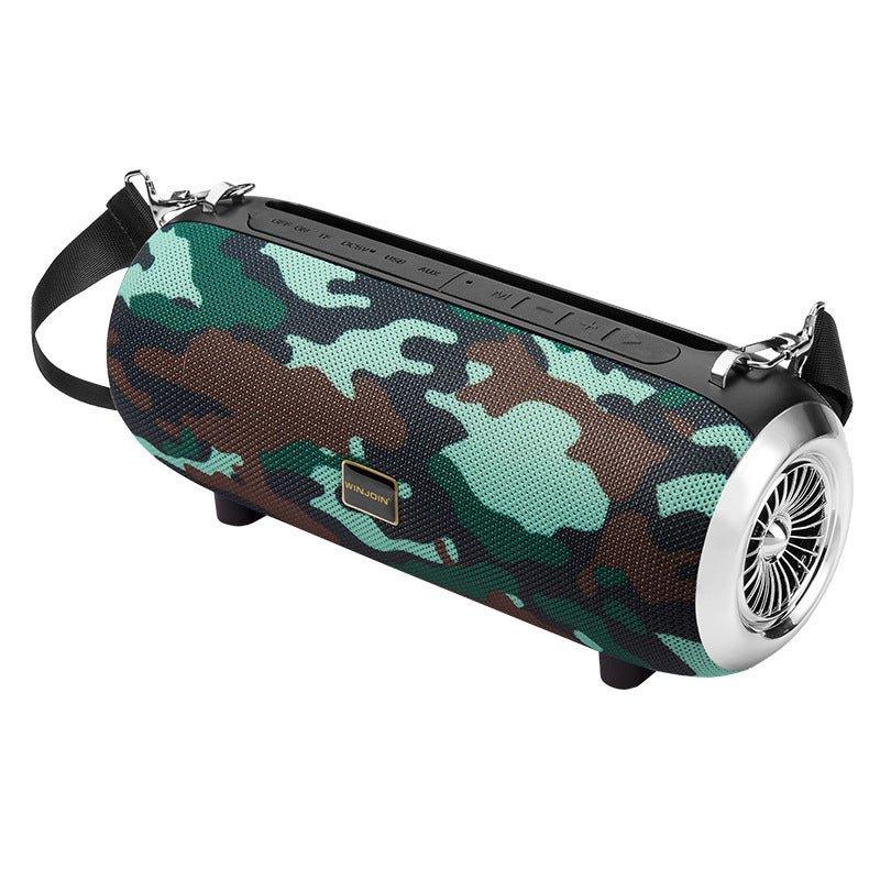 F666 Mini Bluetooth Speaker TWS Portable Small Audio FM Mobile Phone Stand