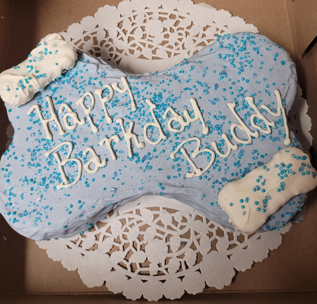 Dog Birthday Cake Bone Cake  (Please order 3-4 days in advance)