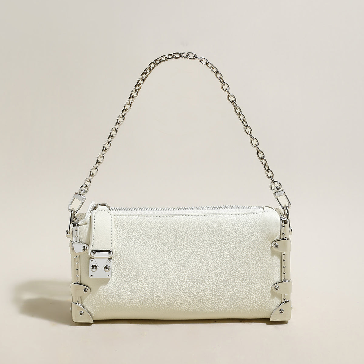 Harlow Chain Strap Structured Shoulder Bag