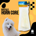Water Buffalo Horn Core – Natural, Long-Lasting Dog Chew for Aggressive Chewers | Organic, Single-Ingredient Dental Treat for Dogs