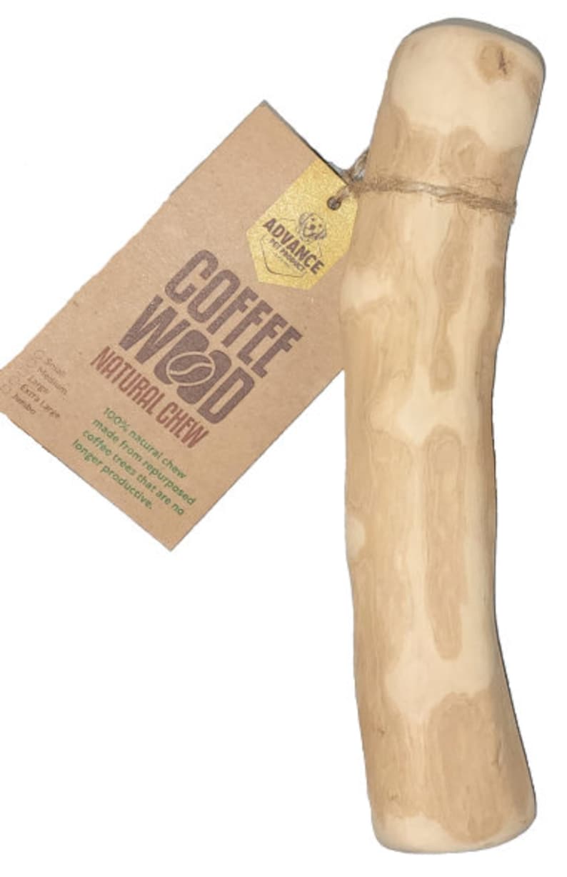 Olive & Coffee Wood Dog Chew Sticks – Real Wood Dog Chew Toys for Heavy Chewers – Natural, Safe, Long Lasting – 1, 2, or 4 Pack