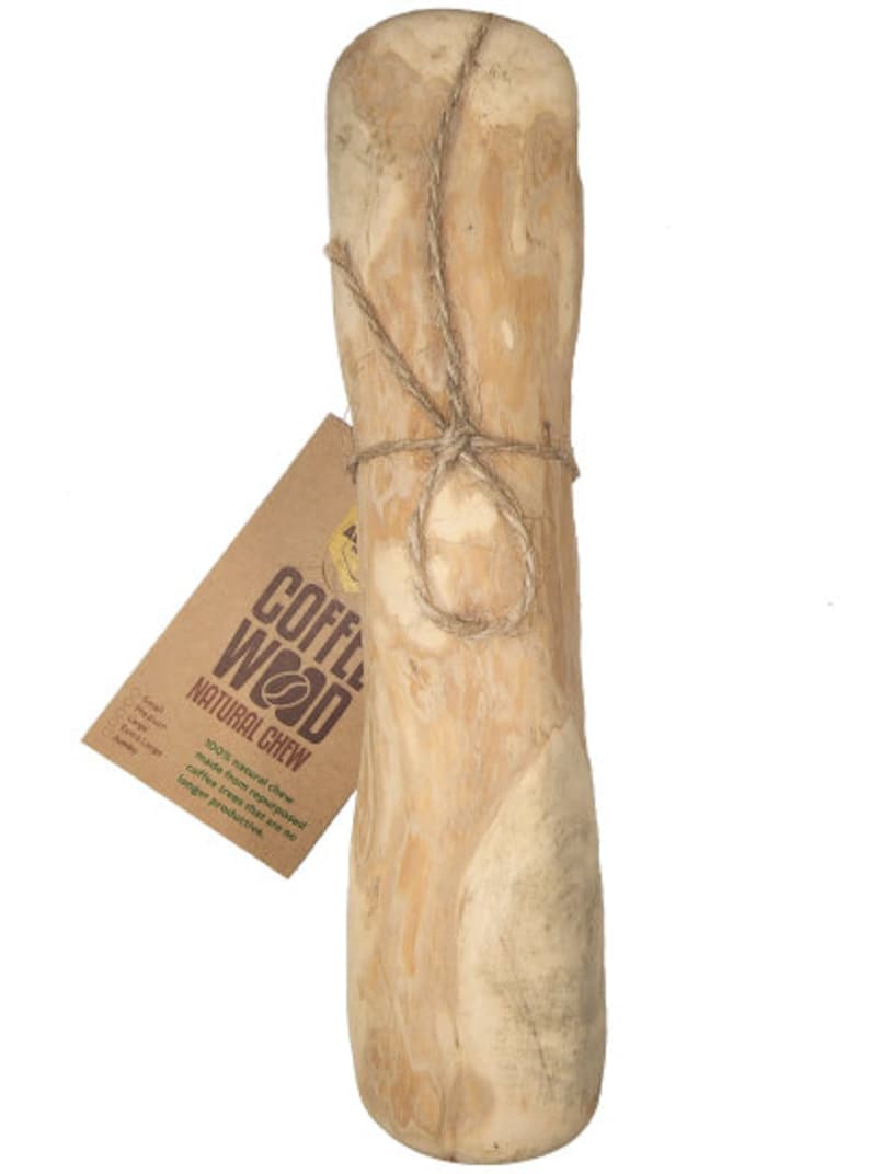 Olive & Coffee Wood Dog Chew Sticks – Real Wood Dog Chew Toys for Heavy Chewers – Natural, Safe, Long Lasting – 1, 2, or 4 Pack