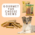 Gourmet Yak Cheese Dog Chews – Grass-Fed, Long Lasting, Natural, Eco-Friendly, Hard Chews for Aggressive Chewers, Odorless Treats