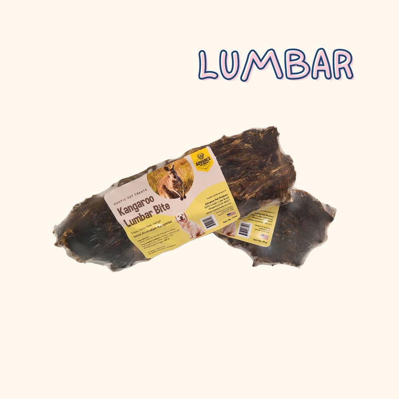 Free-Range Kangaroo Dog Treats – Australian Femur & Lumbar Chews | Single Ingredient, Grain-Free, Low Fat, High Protein