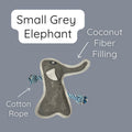 Large and Small Elephant Dog Toys