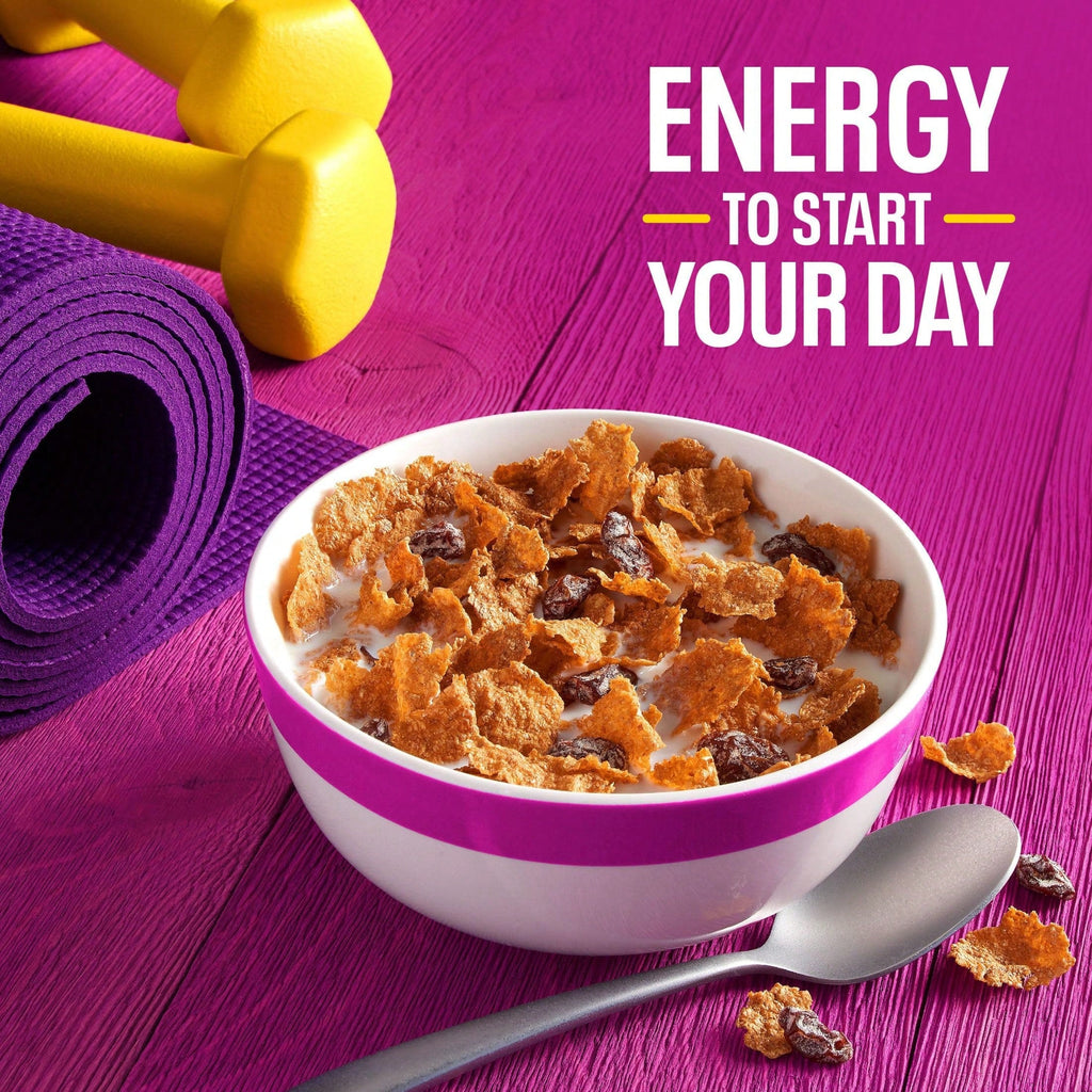 Kellogg’s Raisin Bran Breakfast Cereal – High Fiber Whole Grain (20.9 oz Large Size)