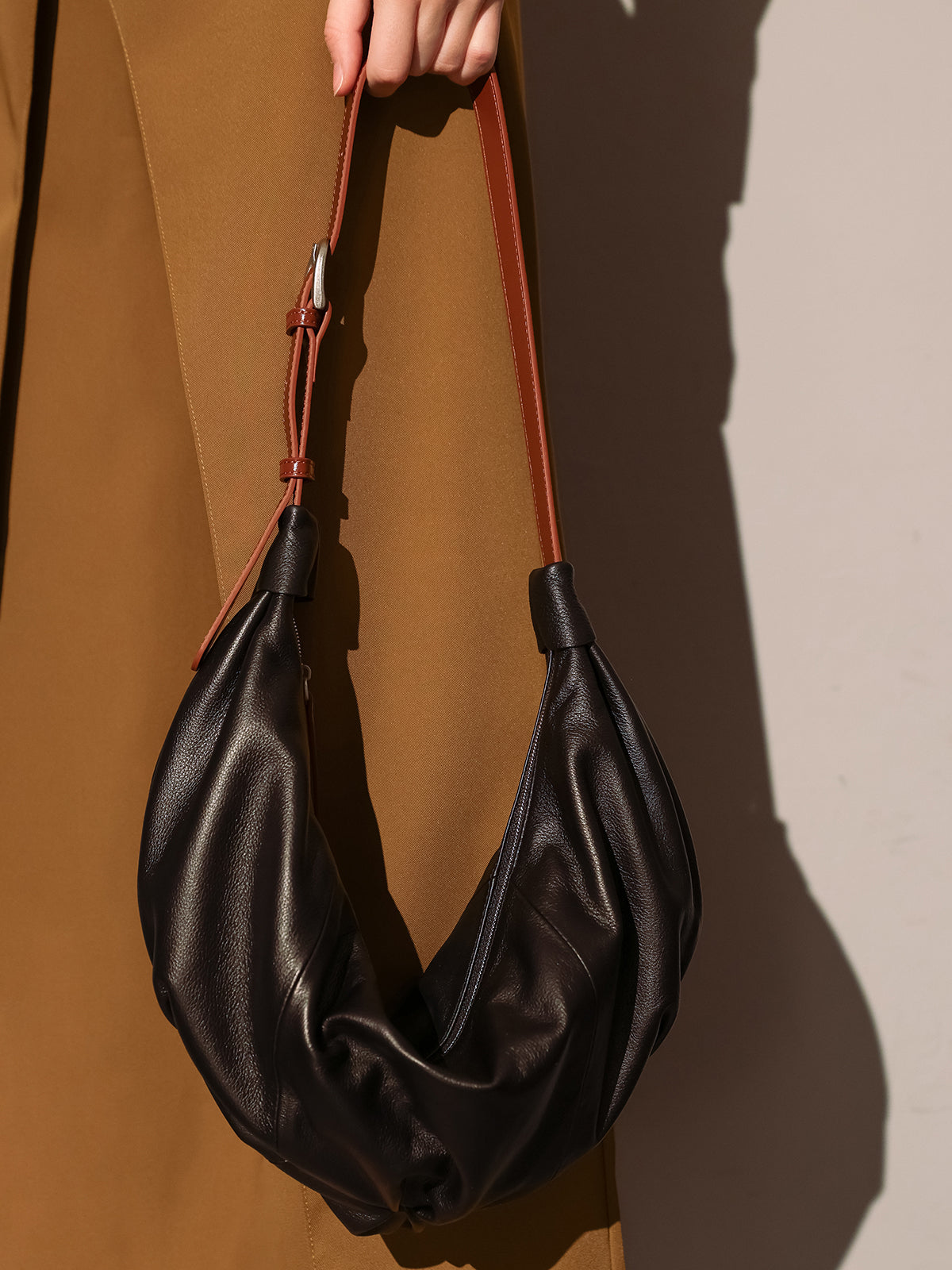 Le Maison Croissant Shoulder Bag
