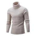 Men's Casual Retro Knitted Turtleneck Sweater