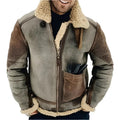 Men's Padded Warm Wool Winter Jacket