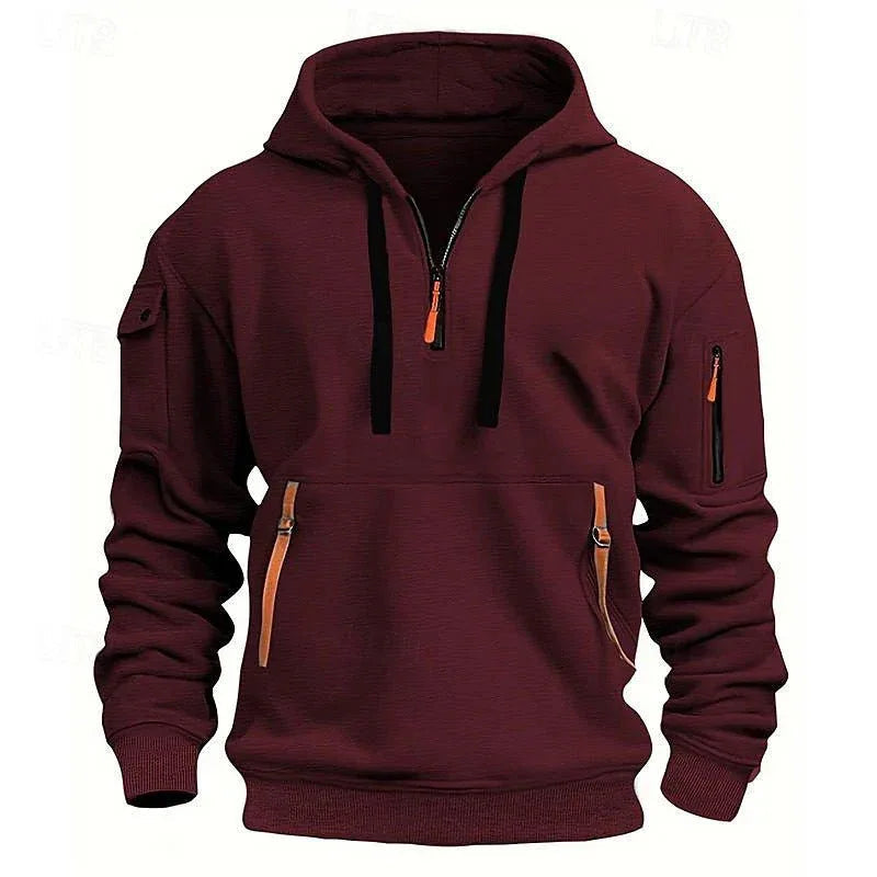 Men's Soft Comfortable Loose Fit Cotton Hoodie