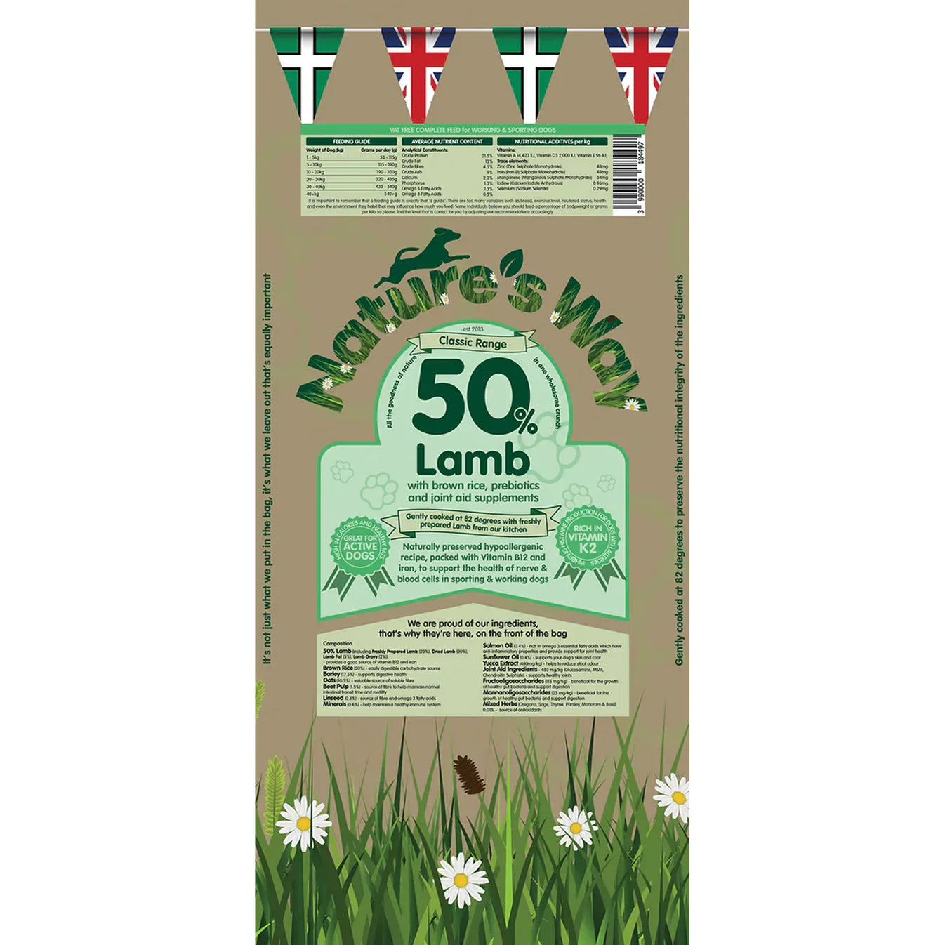 Natures Way Classic Adult 50% Lamb & Brown Rice Recipe